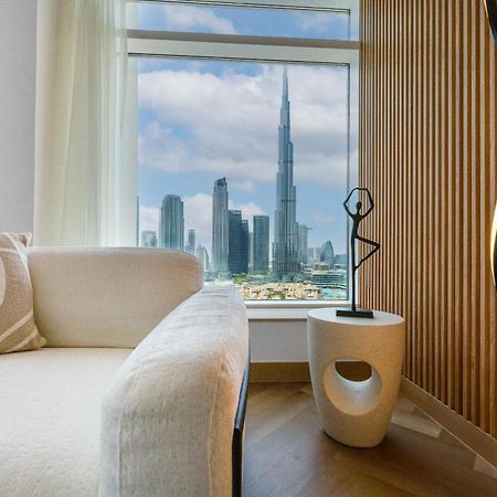 Upgraded Apartment With Stunning Burj Khalifa View Dubaj Kültér fotó